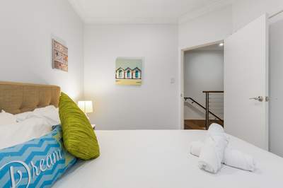 Bedroom 2 - double bed with shared main bathroom